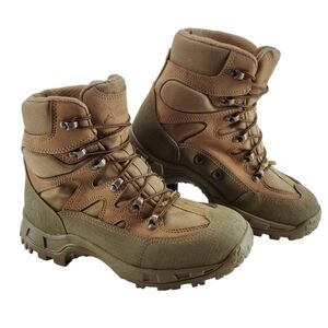 Wellco Boot Combat Mountain Hiker Men 6R Olive Tan M760 Hot Weather Hybrid NWOB
